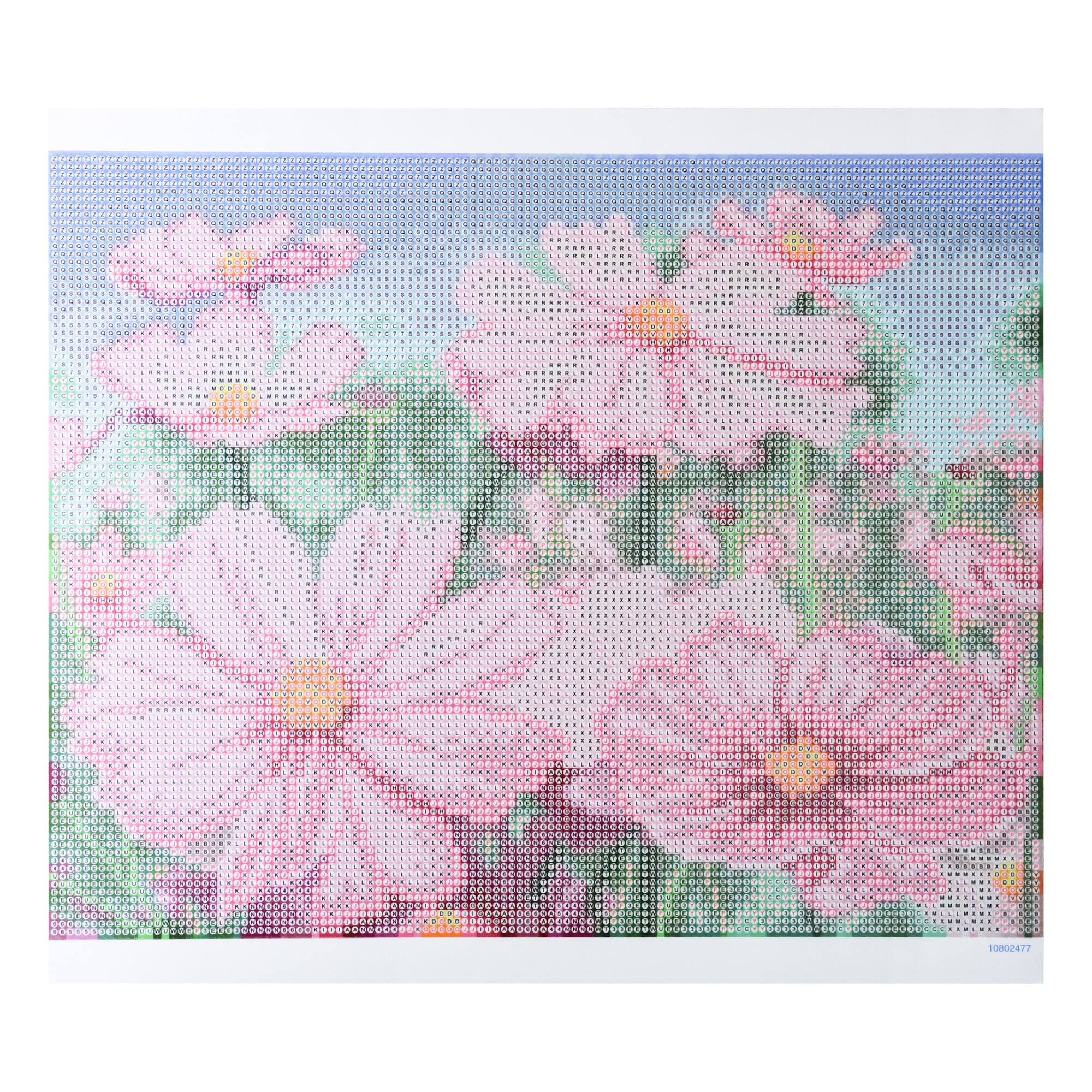 11" x 14" Pink Flowers Diamond Art Kit by Make Market®